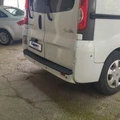 RENAULT TRAFİC 2001 - 2014 CAPPAFE MAT ARKA TAMPON EŞİĞİ - 2