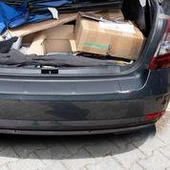 SKODA OCTİVA 2013 - 2017 CAPPAFE MAT ARKA TAMPON EŞİĞİ - 4