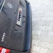 MERCEDES VİTO W447 2015 - 2020 CAPPAFE MAT ARKA TAMPON EŞİĞİ - 2