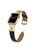 ​​​Apple Watch Ultra 49mm KRD-53 Deri Tasarım Kordon - 3