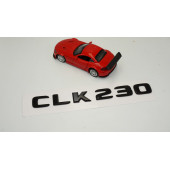 CLK 230 Bagaj Parlak Siyah ABS 3M 3D Yazı Logo - 2
