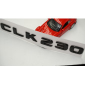 CLK 230 Bagaj Parlak Siyah ABS 3M 3D Yazı Logo - 4