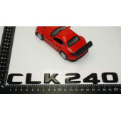 CLK 240 Bagaj Parlak Siyah ABS 3M 3D Yazı Logo thumbnail 5