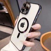İphone 11 Pro - Renkli - Clear Case - Magsafe - Mercekli thumbnail 8