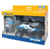 Bruder Atv Polis Aracı Polis Memuru BR63010 thumbnail 2