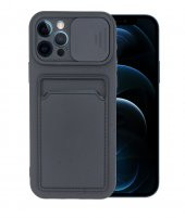 İphone 12 Pro - Cüzdanlı - Kamera Korumalı thumbnail 4