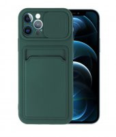 İphone 12 Pro - Cüzdanlı - Kamera Korumalı thumbnail 5