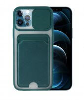 İphone 12 Pro - Cüzdanlı - Kamera Korumalı thumbnail 4
