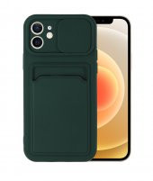 İphone 12 - Cüzdanlı - Kamera Korumalı thumbnail 2