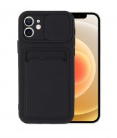 İphone 12 - Cüzdanlı - Kamera Korumalı thumbnail 1