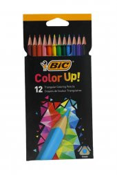 Bic Color Up Üçgen Kuru Boya 12 Renk - 1