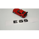 E 65 Bagaj Parlak Siyah ABS 3M 3D Yazı Logo - 2