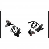 Akrobat Telefon Tutucu Spiral Gövdeli Oynar Başlıklı - Siyah - 3