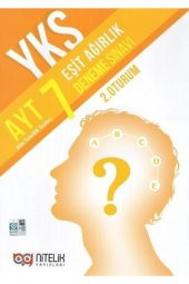 AYT Eşit Ağırlık 7 Deneme Sınavı Nitelik Yayınları - 1
