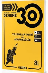 Hız Yayınları 8. Sınıf Tc Inkılap Tarihi Ve Atatürkçülük 30 Deneme Hız Yayınları - 1