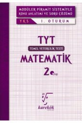 YKS TYT 1.Oturum Matematik 2.Kitap Karekök Yayınları - 1