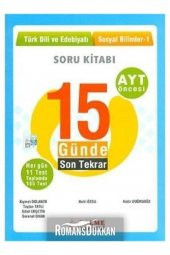 AYT Öncesi 15 Günde Son Tekrar Soru Kitabı Palme Yayınevi - 1