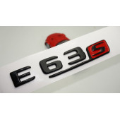 E 63S Bagaj Parlak Siyah ABS 3M 3D Yazı Logo thumbnail 1