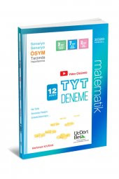 TYT Matematik 12 Adet Deneme Üç Dört Beş Yayınları - 1