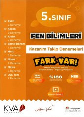 5. Sınıf Fen Bilimleri Fark Var Kazanım Takip Denemeleri Koray Varol Akademi - 1