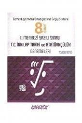 8.sınıf I.merkezi Yazılı Sınavı T.c. Inkılap Tarihi Ve Atatürkçülük Denemeleri - 1
