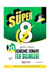 8. Sınıf Fen Bilimleri Süper 10 Deneme Sınavı Nitelik Yayınları - 1