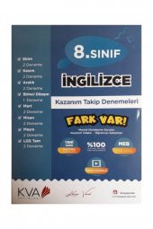 8. Sınıf İngilizce Fark Var Kazanım Takip Denemeleri Koray Varol Akademi - 1