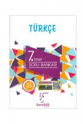 7. Sınıf Türkçe Soru Bankası Karekök Yayınları - 1