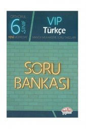 Editör 6. Sınıf VIP Türkçe Soru Bankası - 1