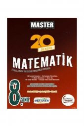 8. Sınıf Master 20 Matematik Denemesi Okyanus Yayınları - 1