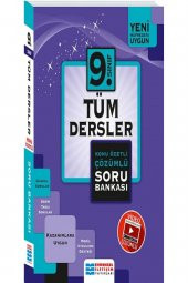 9. Sınıf Tüm Dersler Konu Özetli Video Çözümlü Soru Bankası Evrensel İletişim Yayınları - 1