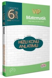 Editör Yayınevi 6. Sınıf Vıp Matematik Hızlı Konu Anlatımlı - 1