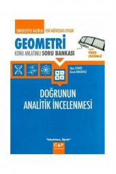 Geometri Doğrunun Analitik İncelemesi (Çap Yayınları) - 1
