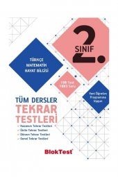 Tudem 2.sınıf Bloktest Tüm Dersler Tekrar Testleri - 1