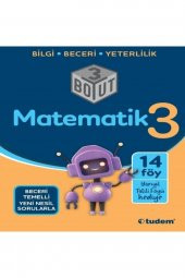 Tudem 3.sınıf Matematik 3 Boyut Konu Anlatım Föyü - 1