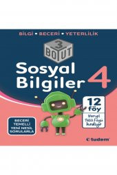 Tudem 4.sınıf Sosyal Bilgiler 3 Boyut Konu Anlatım Föyü - 1