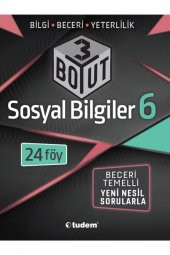 Tudem Yayınları 6. Sınıf 3 Boyut Sosyal Bilgiler - 1