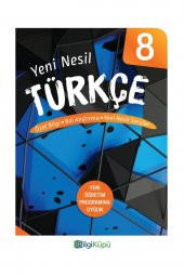 8. Sınıf Yeni Nesil Türkçe Özet Bilgi Yeni Nesil Sorular Bilgi Küpü - 1