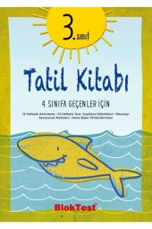 Bloktest 3. Sınıf Tatil Kitabı 4. Sınıfa Geçenler İçin - 1