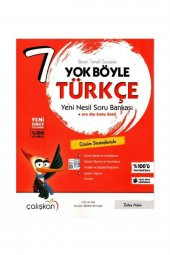 7.Sınıf Türkçe Yok Böyle Soru Bankası Çalışkan Yayınları - 1