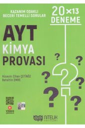 Nitelik Ayt Kimya Provası 20*13 Deneme - 1