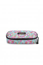 Eastpak Oval Single Ditsy Turquoise Kalem Çantası EK000717U521 - 1