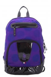 U.S. Polo Assn. Mor-Siyah Günlük Sırt Çantası Plçan6334 - 1