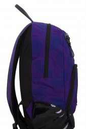 U.S. Polo Assn. Mor-Siyah Günlük Sırt Çantası Plçan6334 - 2