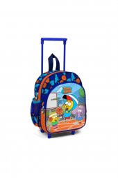 Basketbol Baskılı Tekerlekli Anaokulu Çantası thumbnail 1