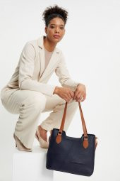 Lumberjack LMBYÇ21709 Kadın Çantası Lacivert Taba - 2