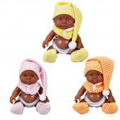 Boubou Esmer Sesli Bebek 25 cm. - 1