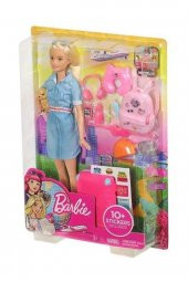 Barbie Seyahatte Bebeği ve Aksesuarları - 2
