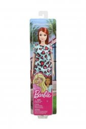 Barbie Şık Barbie Mavi Kalpli Elbise T7439 GHW48 - 3