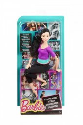 Barbie Sonsuz Hareket Bebeği, Siyah Saçlı - Siyah Taytlı DHL84 - 2